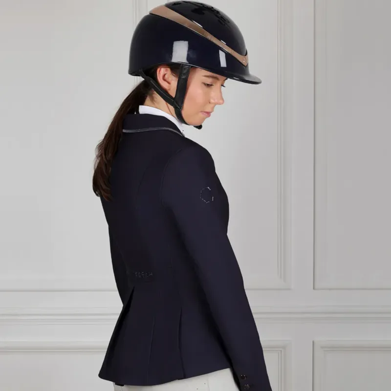 Coldstream Ledmore Diamante Show Jacket - Navy-2