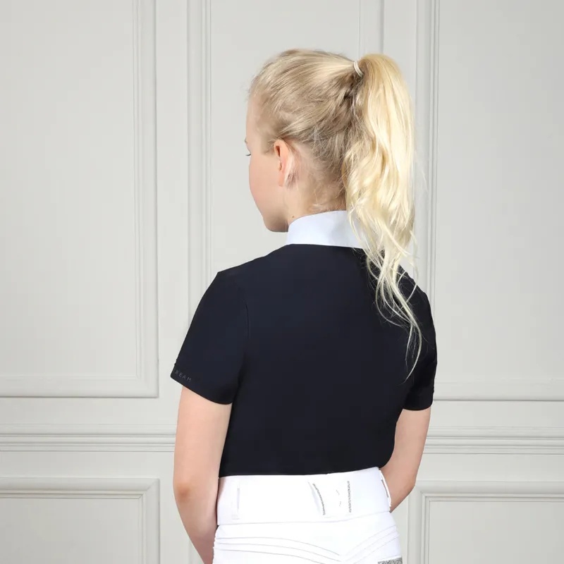 Coldstream Next Generation Ledmore Diamante Show Shirt - Navy-1