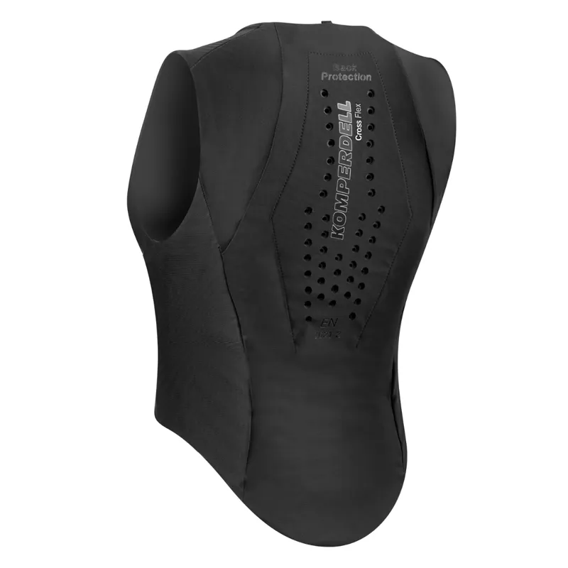 Komperdell Ballistic Flex Fit Slim Women's Safety Vest - Black-1