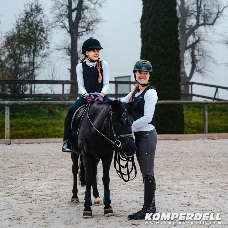 Komperdell Ballistic Flex Fit Pro Junior Safety Vest - Black-4