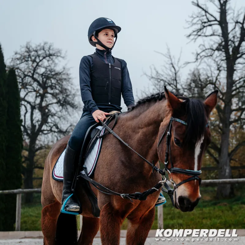 Komperdell Ballistic Flex Fit Pro Junior Safety Vest - Black-3