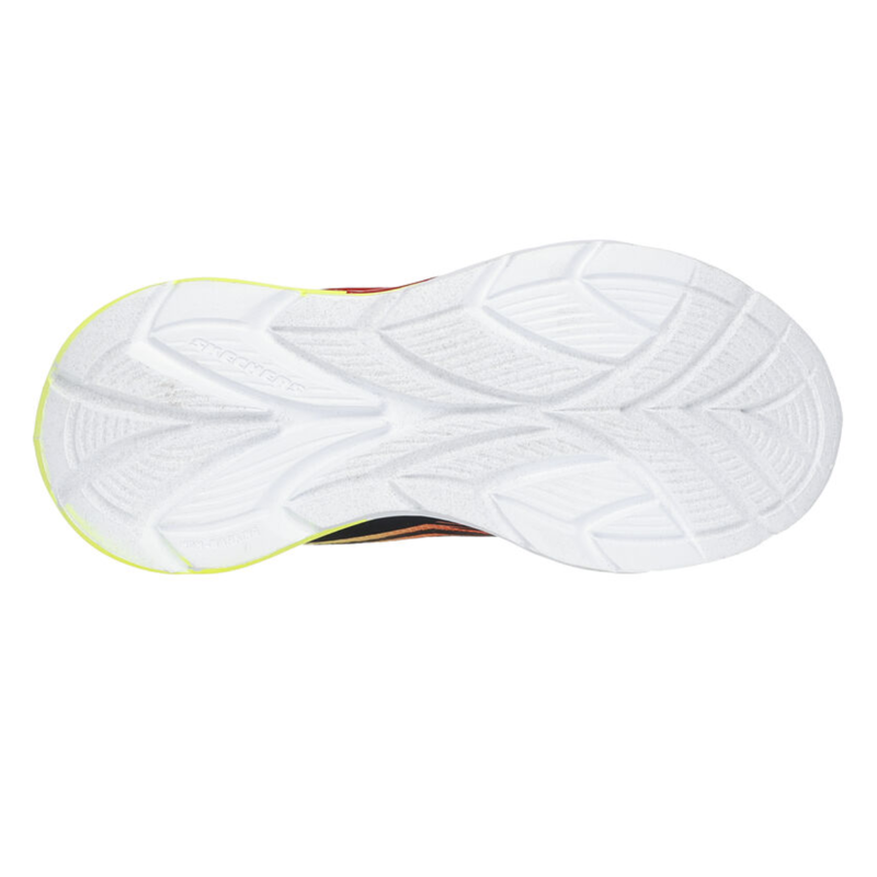 Skechers Boys' Flex-Glow Ultra Trainers - Black/Red-3