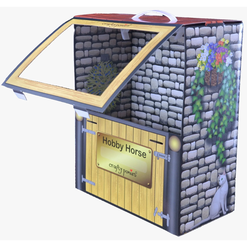 Crafty Ponies Hobby Horse - Skewbald-1