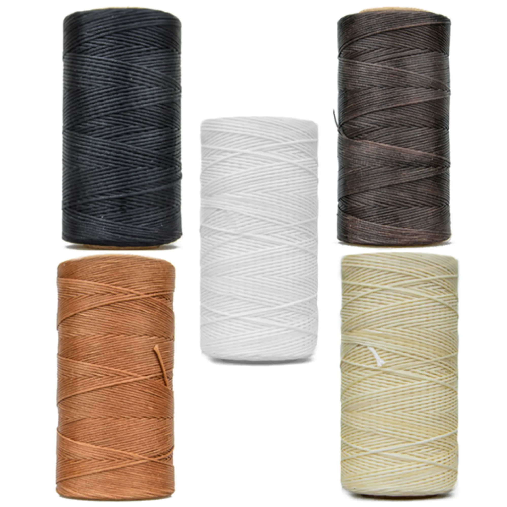 Flat Wrapped Thread Equishine Flat Waxed Plaiting Thread - 260m
