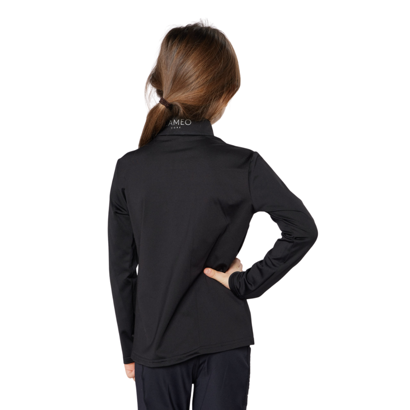 Cameo Core Junior Base Layer - Liquorice-2