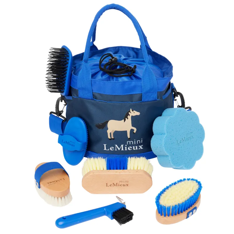 LeMieux Mini Grooming Set - Benetton Blue