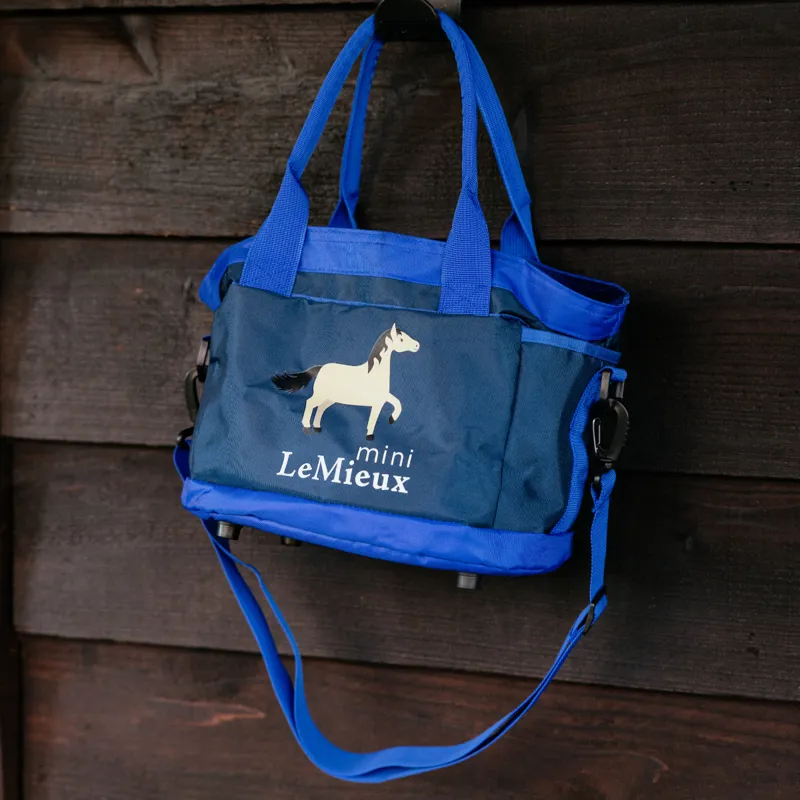 LeMieux Mini Grooming Set - Benetton Blue-3