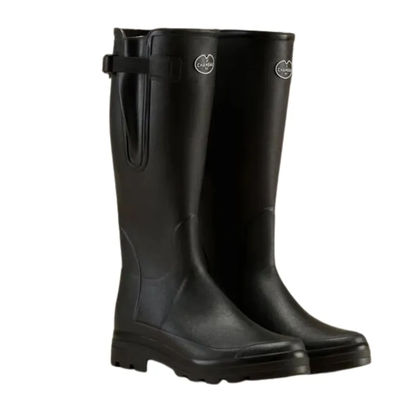 Le Chameau Men's Vierzonord Neoprene Lined Boots - Noir