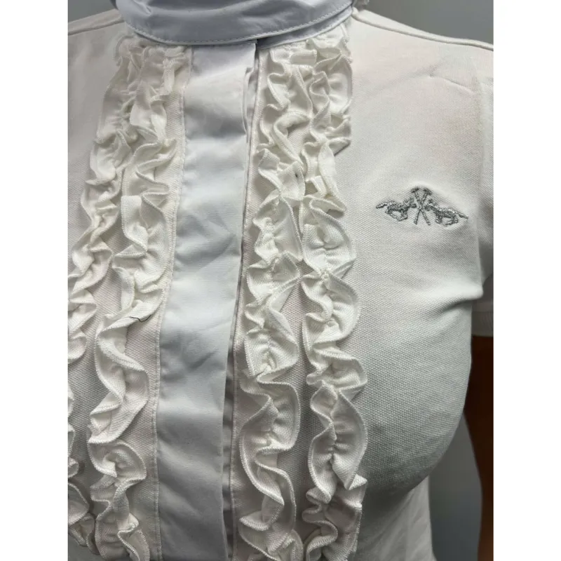 HV Polo Ladies Varela Dressage Shirt - Ivory-1