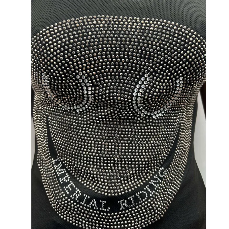 Imperial Riding Smiley Ladies Competition Shirt - Black/Black-1