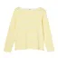 Joules Ladies Harbour Boat Neck Breton Top - Yellow Stripe