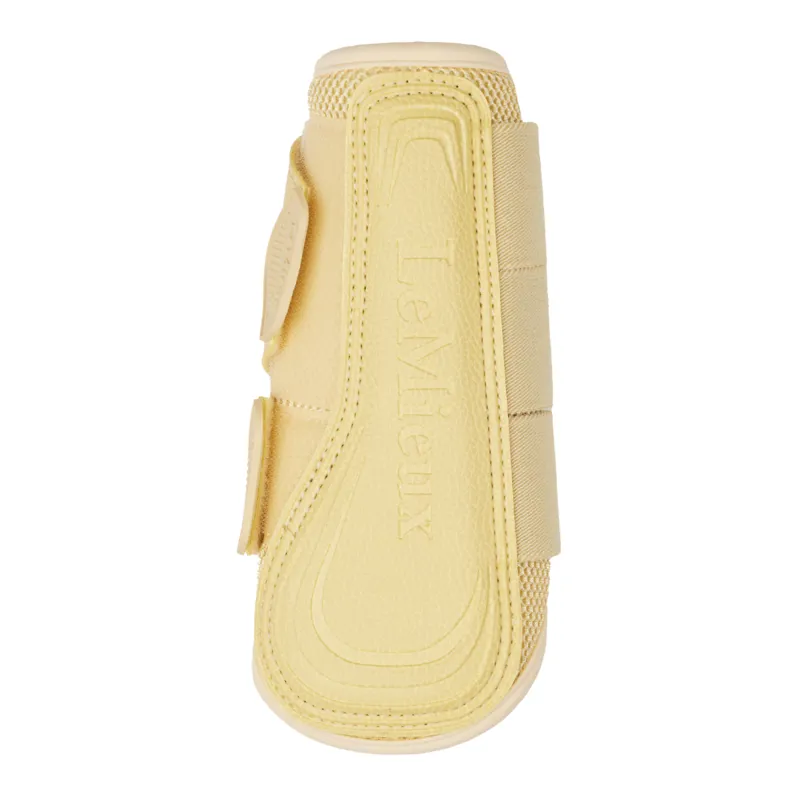 LeMieux Arika Mesh Brushing Boots - Mimosa-1