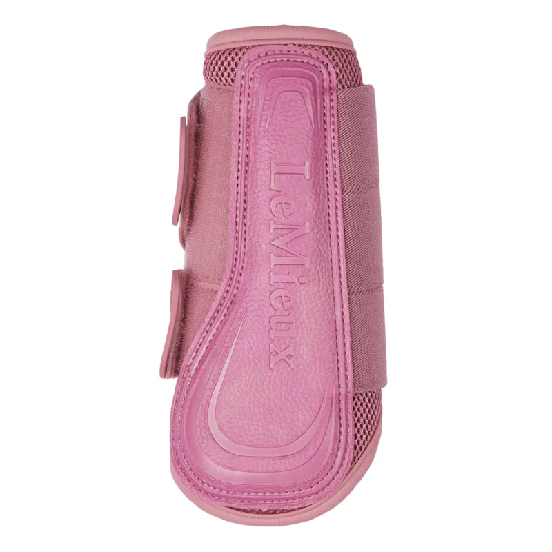 LeMieux Arika Mesh Brushing Boots - Peony-1