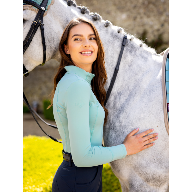 LeMieux Ladies Base Layer - Aqua-4