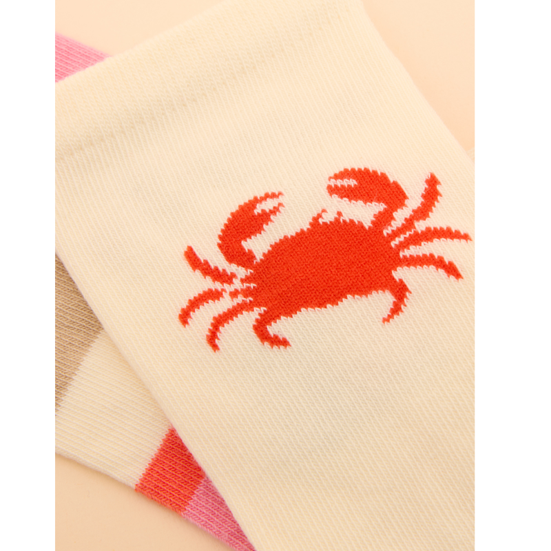 Joules Ladies Everyday 2 Pack Socks - You Float My Boat-2