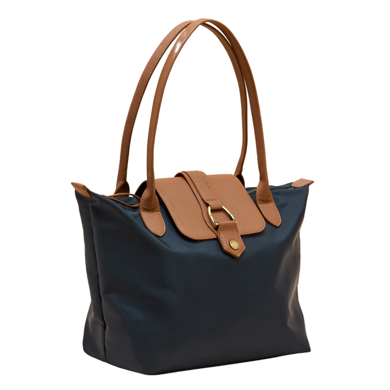 Joules Edie Nylon Shopper Bag - Navy-2