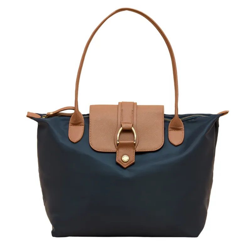 Joules Edie Nylon Shopper Bag - Navy