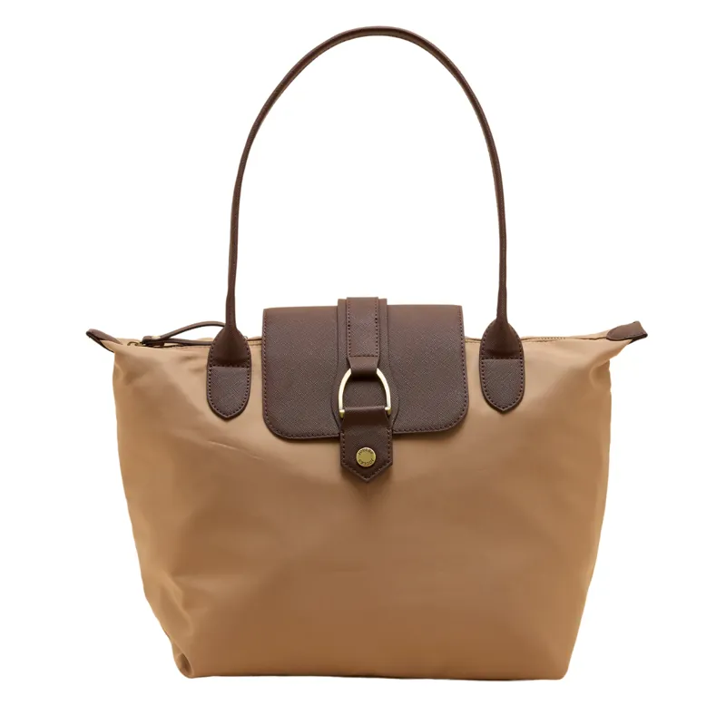 Joules Edie Nylon Shopper Bag - Neutral
