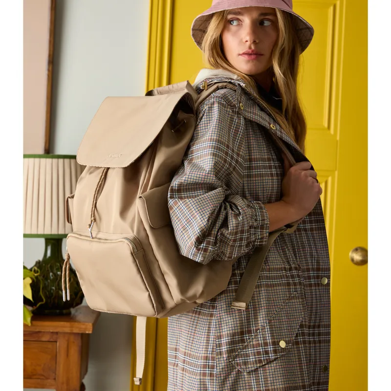 Joules Camback Water Resistant Rucksack - Neutral-4