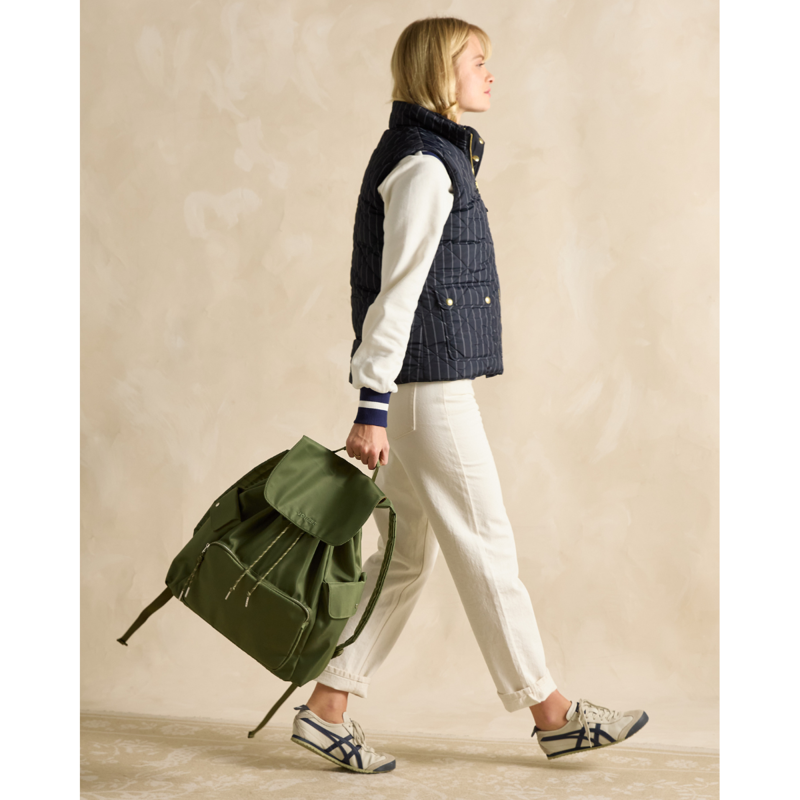 Joules Camback Water Resistant Backpack - Khaki Green-7