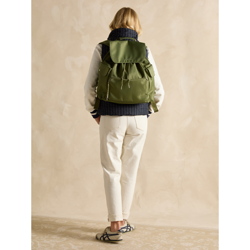 Joules Camback Water Resistant Backpack - Khaki Green-6