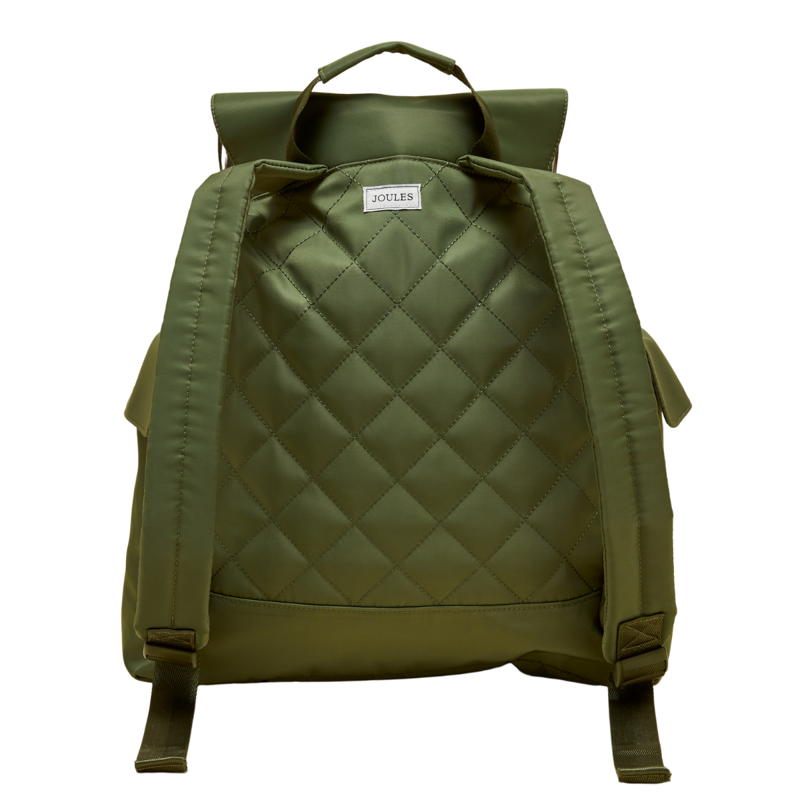 Joules Camback Water Resistant Backpack - Khaki Green-1