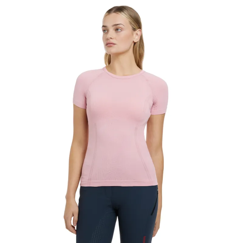 LeMieux Britney Seamless Short Sleeve Top - Blossom
