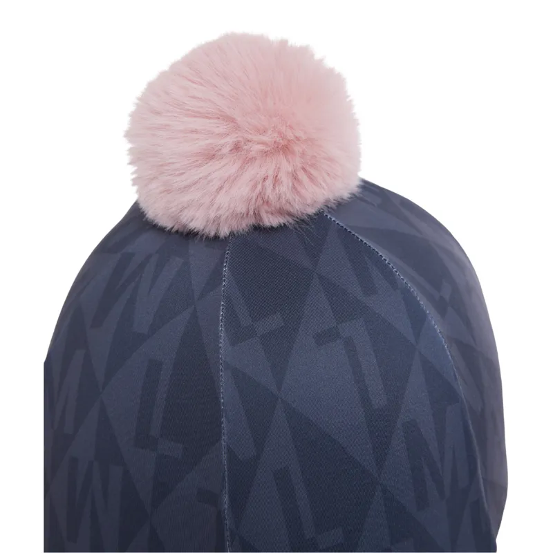LeMieux Clea Hat Silk - Dusk Blue-3