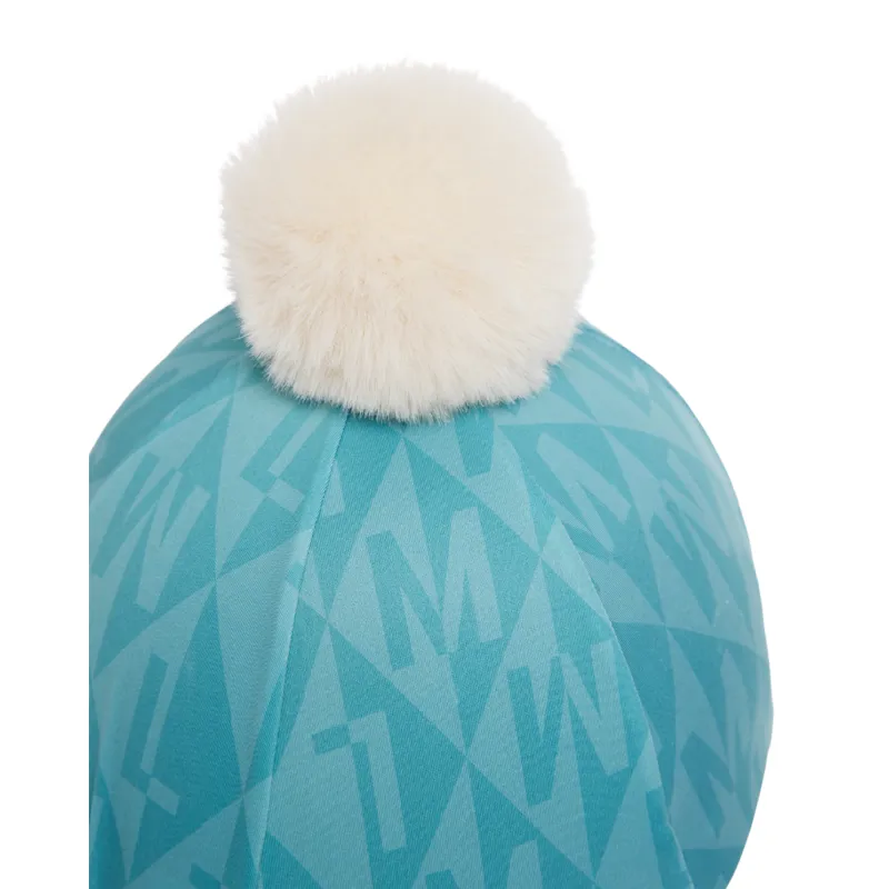 LeMieux Clea Hat Silk - Lagoon-3