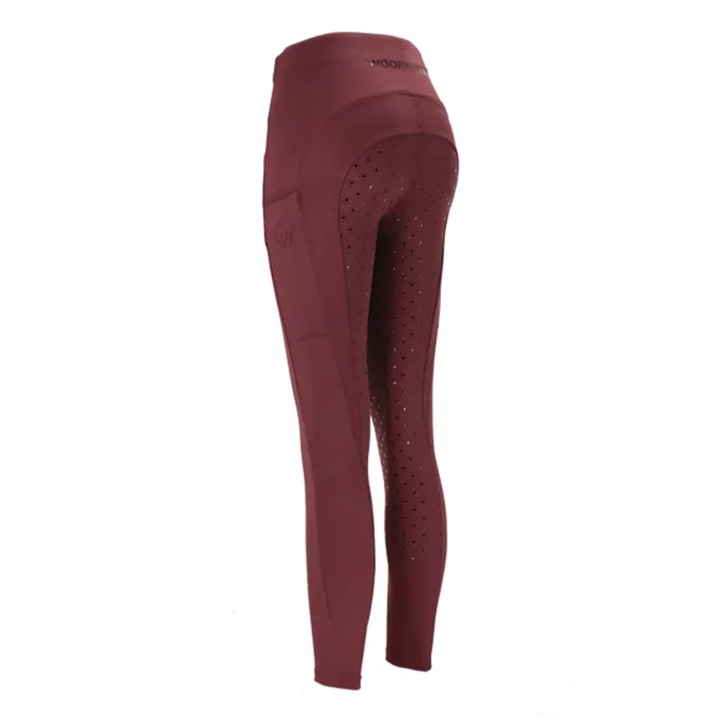 Woof Wear Original Lite Riding Tights - Plum