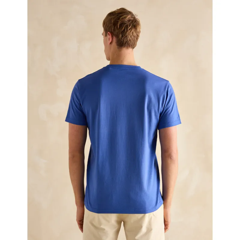 Joules Men's Denton Crew Neck T-Shirt - Deep Blue-2