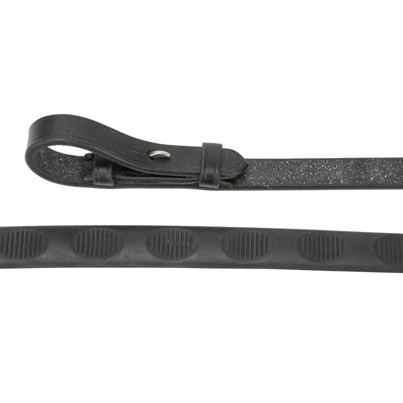 Shires Velociti GARA Pulse Grip Reins - Black