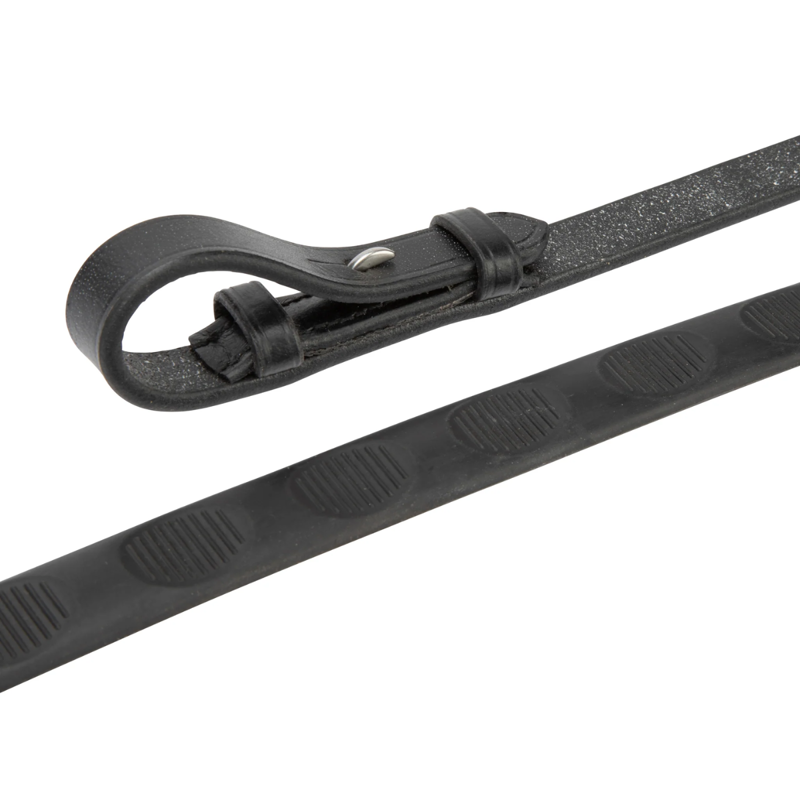 Shires Velociti GARA Pulse Grip Reins - Black-3