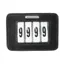 Shires Velociti Saddlecloth 4 Number Holder - Black