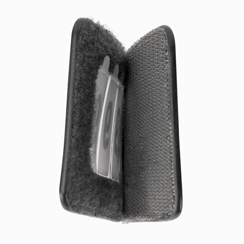 Shires Velociti Saddlecloth 4 Number Holder - Black-3