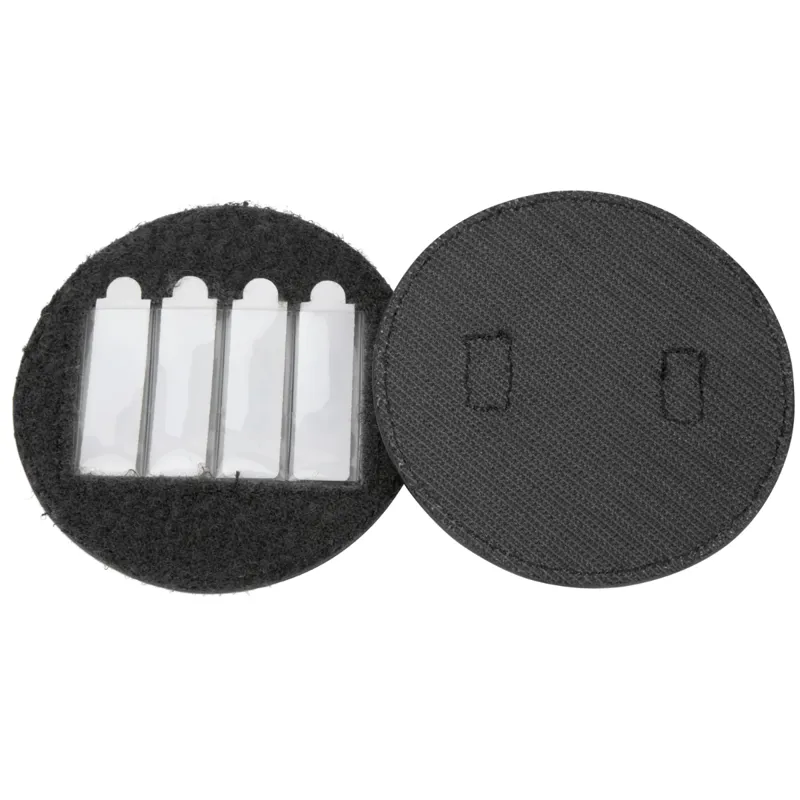 Shires Velociti Round 4 Number Holder - Black-1