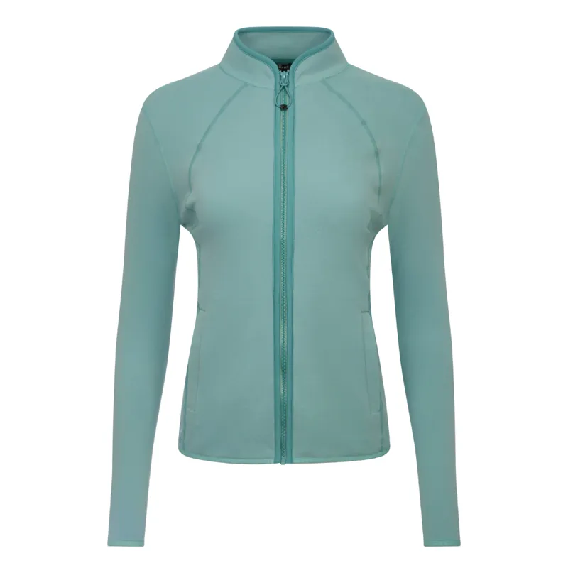 LeMieux Ladies Faye Fleece Zip Through - Aqua-3