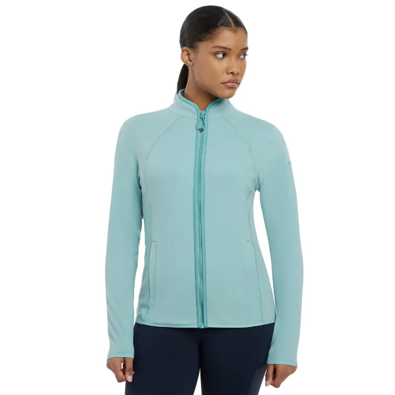 LeMieux Ladies Faye Fleece Zip Through - Aqua