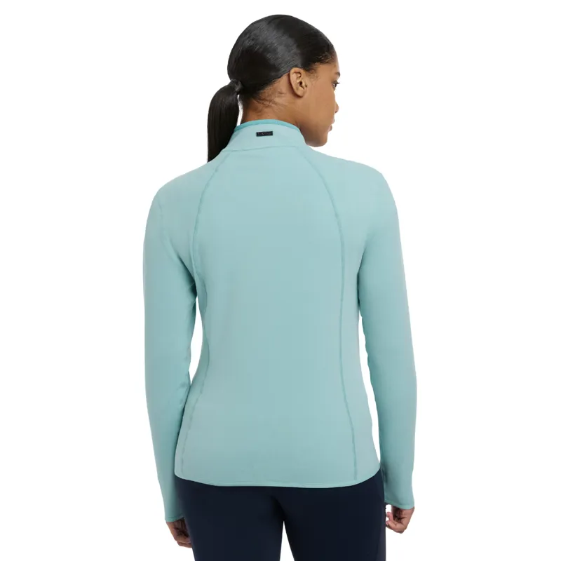 LeMieux Ladies Faye Fleece Zip Through - Aqua-1