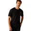 Ariat Men's Vertical Logo T-Shirt - Black/Ebony Black