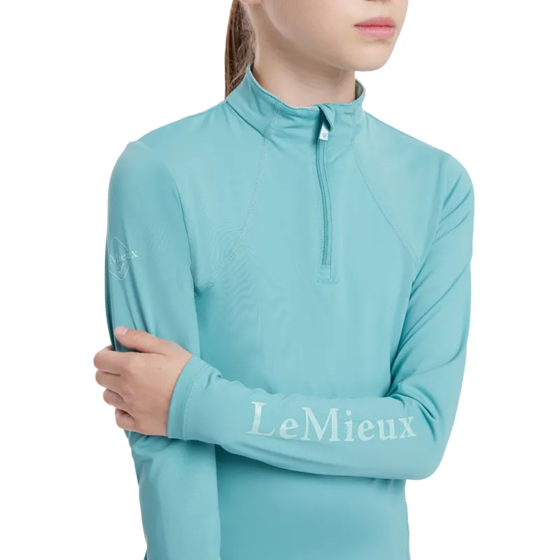 LeMieux Young Rider Base Layer - Lagoon-2