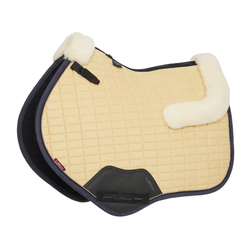 LeMieux Merino+ Suede Close Contact Square - Mimosa