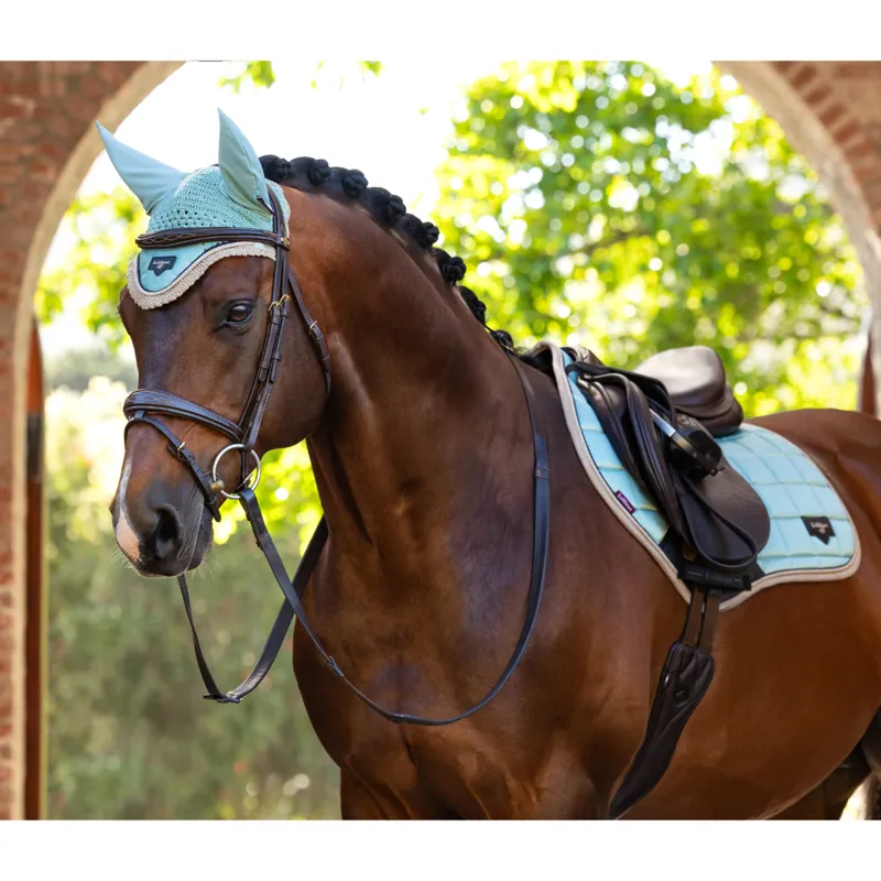 LeMieux Loire Fly Hood - Aqua-1