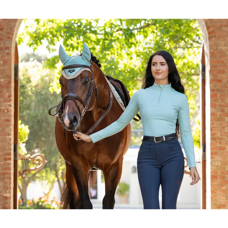 LeMieux Loire Fly Hood - Aqua-5