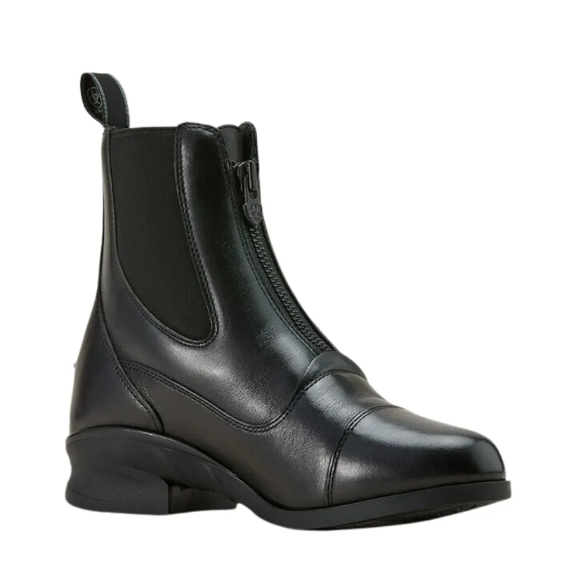 Ariat Women's Heritage Zip Paddock Boot - Black-1