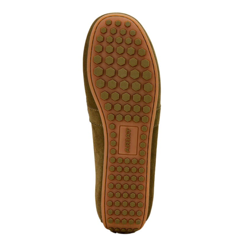 Ariat Women's Selene Driving Shoe - Dark Olive Suede-5