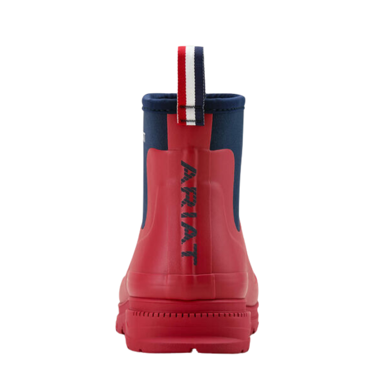 Ariat Women's Kelmarsh Shortie Rubber Boot - Team Red-4