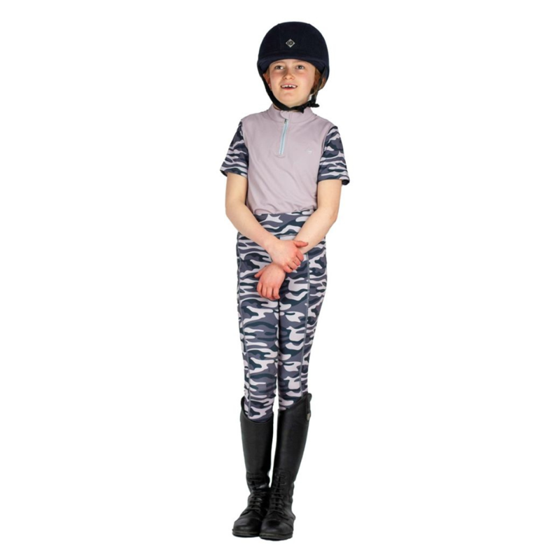 Cameo Junior Zest Riding Tights - Blush - 26 inch-1