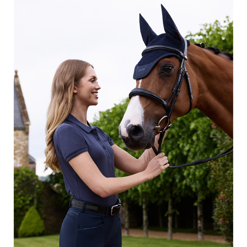 LeMieux Classique Polo Shirt - Dusk Blue-6