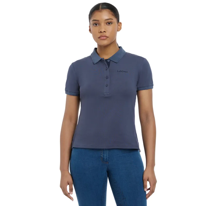 LeMieux Classique Polo Shirt - Dusk Blue